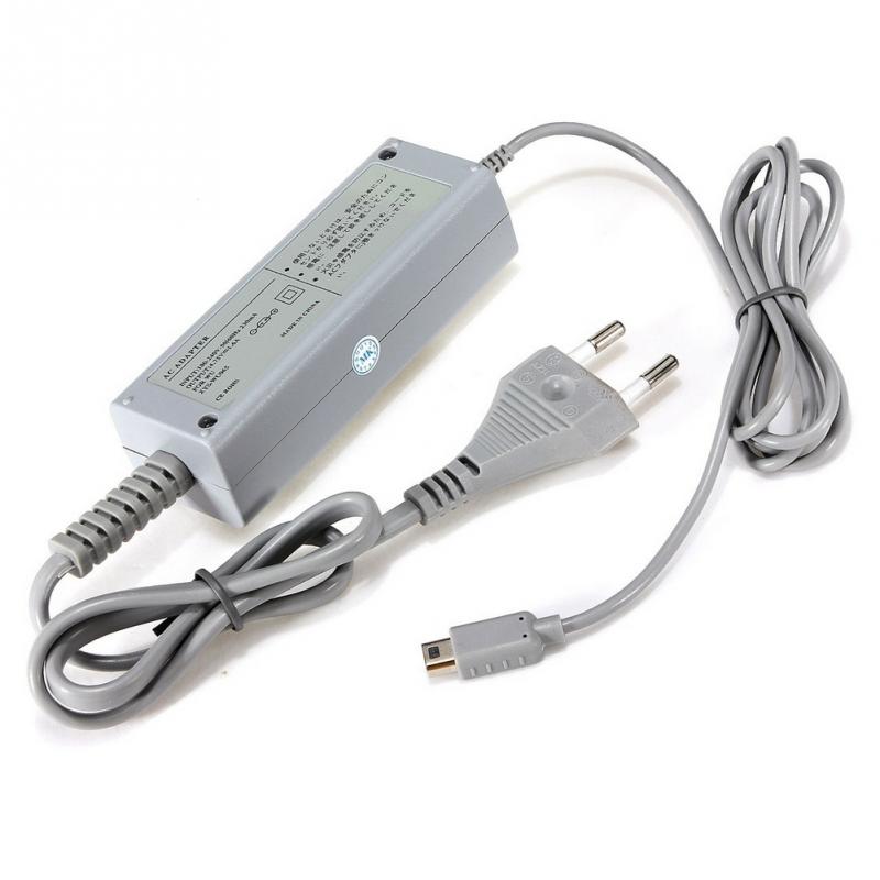 Game Power Charger 100 V-240 V EU Plug Muur Adapters Oplader voor Wii Gamepad Controller