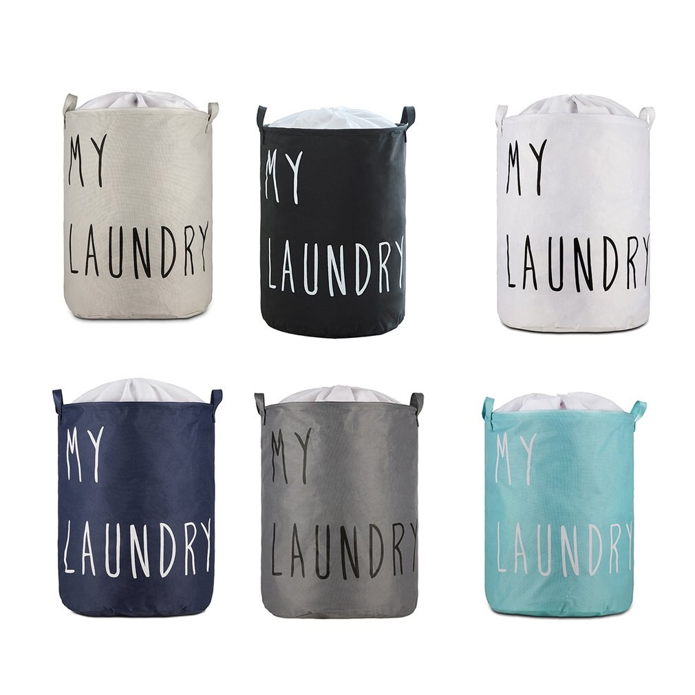 Picnic Basket Stand Laundry Basket Toy Storage Box Super Large Bag Cotton Washing Dirty Clothes Big Basket Organizer Bin Handle