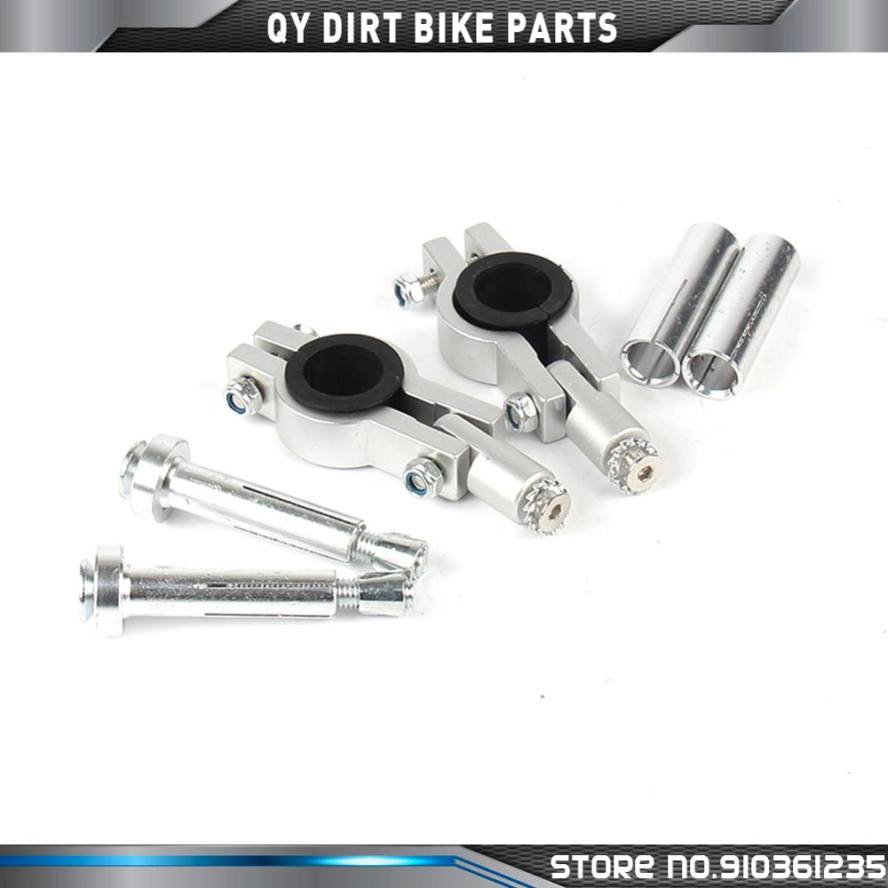 Motorcycle Dirt Bike ATV Quad 1-1/8 28mm Handlebar hand guards Clamps Mount Kit 22mm handguards Mount Parts