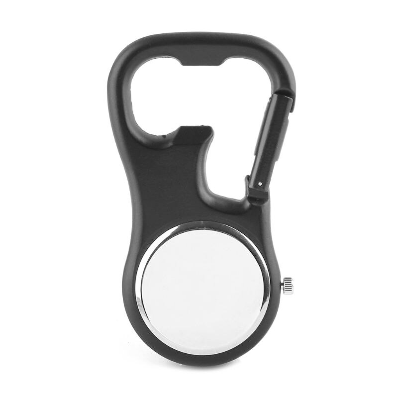 Rotsklimmen Karabijnhaak Lichtgevende Horloge Hangen Gesp Kompas Flesopener Analoge Weergave Quartz