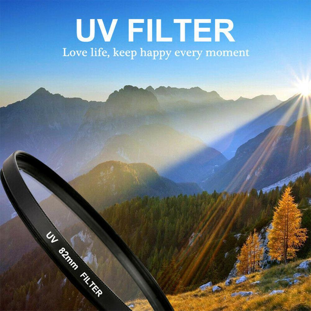 Obiektyw aparatu Uv filtr cyfrowy osłona obiektywu akcesoria 55mm/58mm/62mm/67mm/72mm/77mm