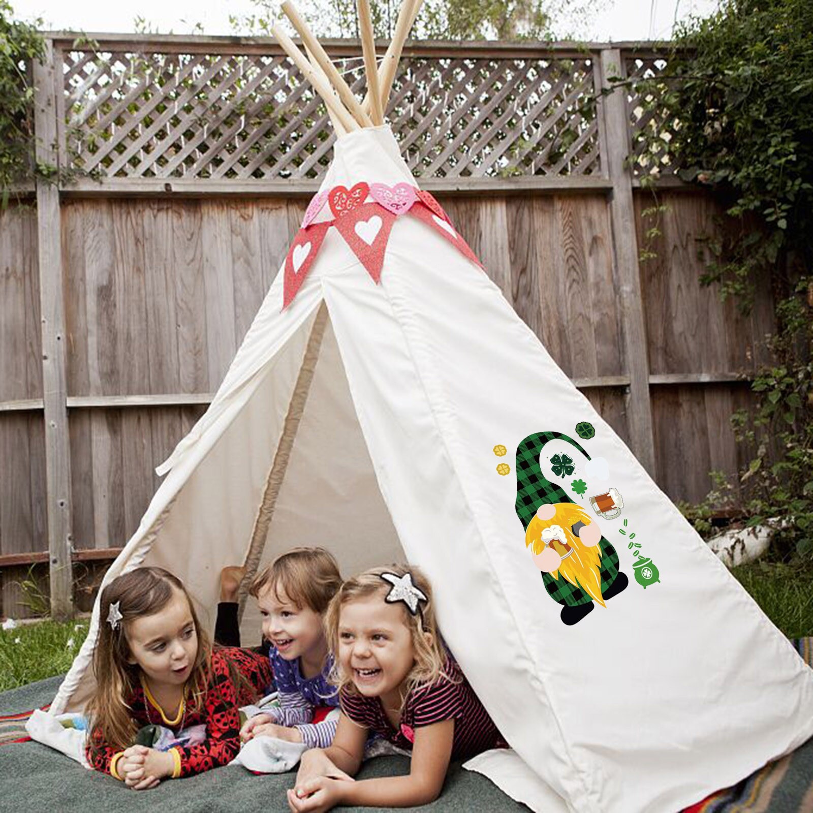 St. Patrick Dag Dwerg Diy Thermische Transfer Sticker Diy Sticker Dwerg Ijzer Warmteoverdracht Sticker Kleding Warmteoverdracht Decals