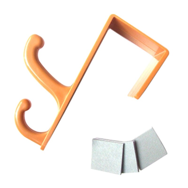 Ganchos de plástico para puerta, gancho para puerta de armario, cajón, habitación, percha de baño de cocina, gancho para ropa