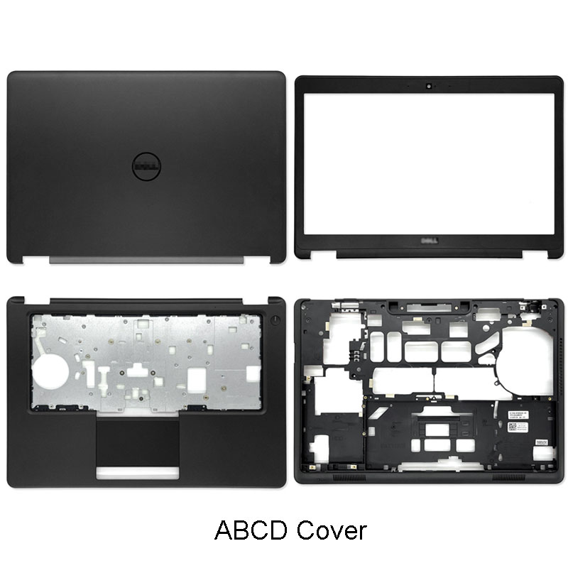 LCD Back Cover For Dell Latitude E5450 5450 Front Bezel Hinges Palmrest Bottom Base Case Door Cover 0JX8MW A144N1 0T56G8