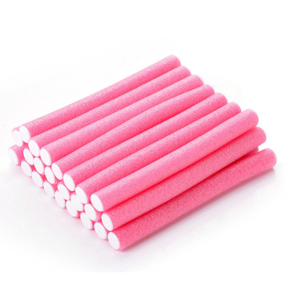 10Pcs/Set Sponge Wave Hair Curler Roller Hairstyle Curling Sticks Twist Curls Tool DIY Styling Hair Rollers Hair Styling Tool