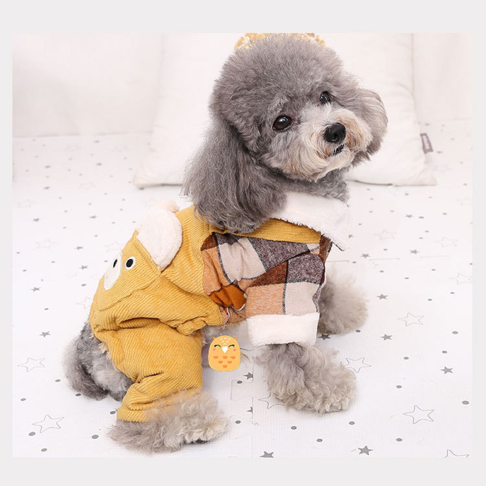 Dog Clothes Product Autumn And Winter Dog Clothing Pet Bust Back Wombat Pet Costumes For Small Dogs одежда для собак мелких