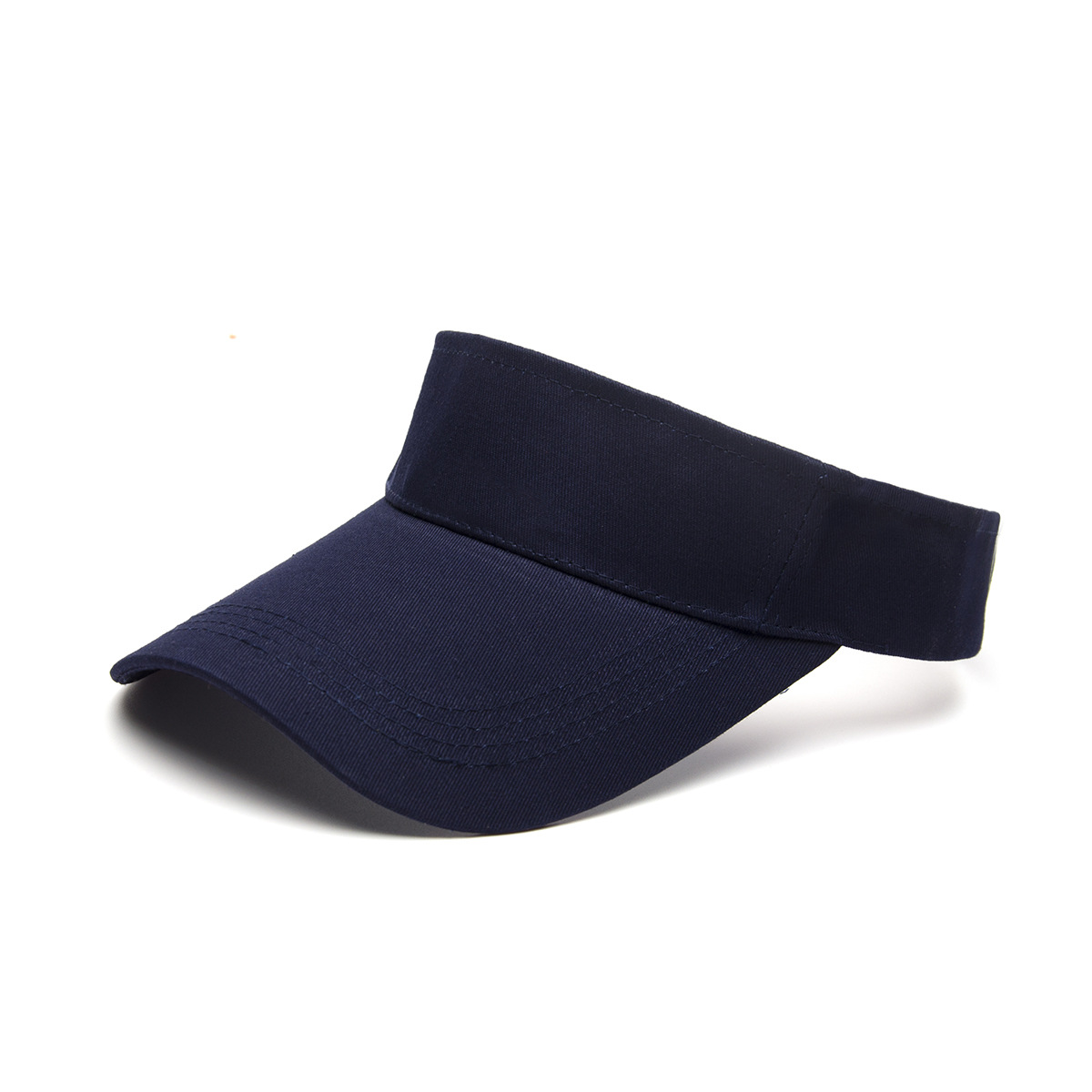 Sombrero para el sol, gorra de béisbol para mujer, gorras blancas de verano a prueba de sol, viseras superiores vacías, gorra de Golf para tenis y deportes al aire libre en la playa: Blanco