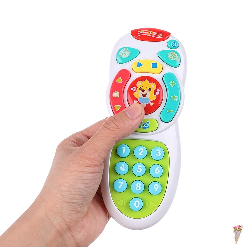 Baby Speelgoed Muziek Mobiele Telefoon Tv Afstandsbediening Vroege Educatief Speelgoed Elektrische Leren Machine Speelgoed