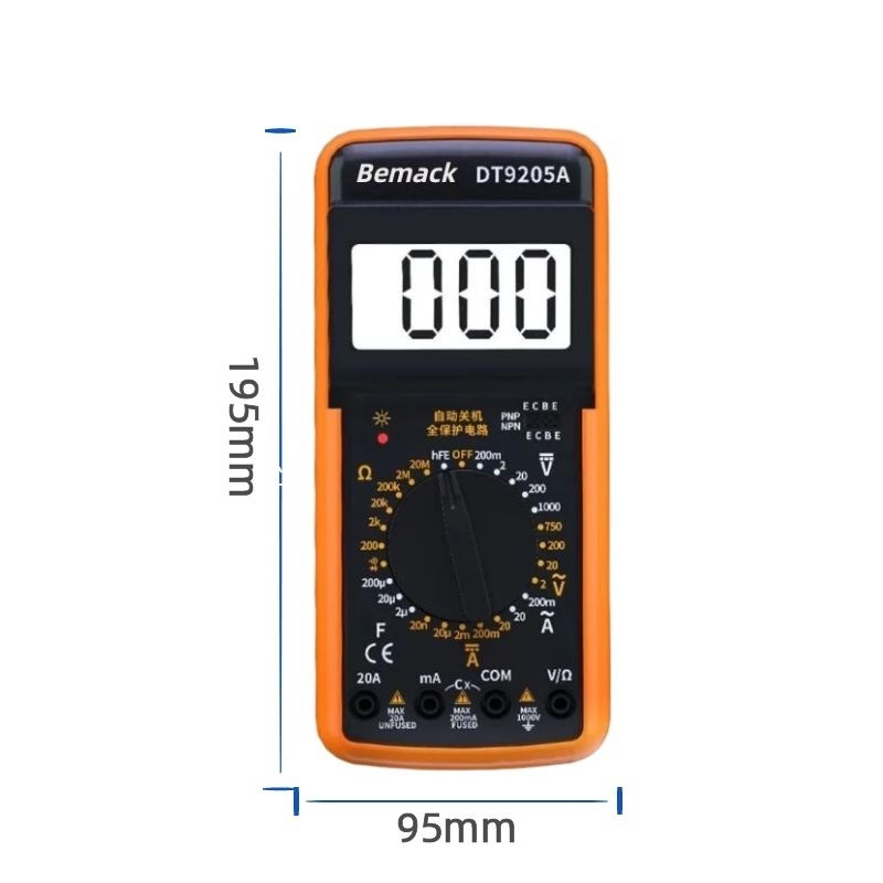 Multimeter Digital Tester Multimeter For Cars Digital Mini Multimeter Tester Current Electrical Tester Digital
