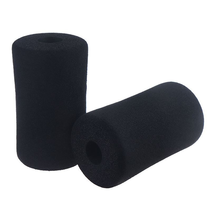2Pcs Ab Training Sleeve Rolling Foam Roller Gym Exercise Foot Exercise Machines Roller Sit-up Board Hook Foot Foam Fitness Pads
