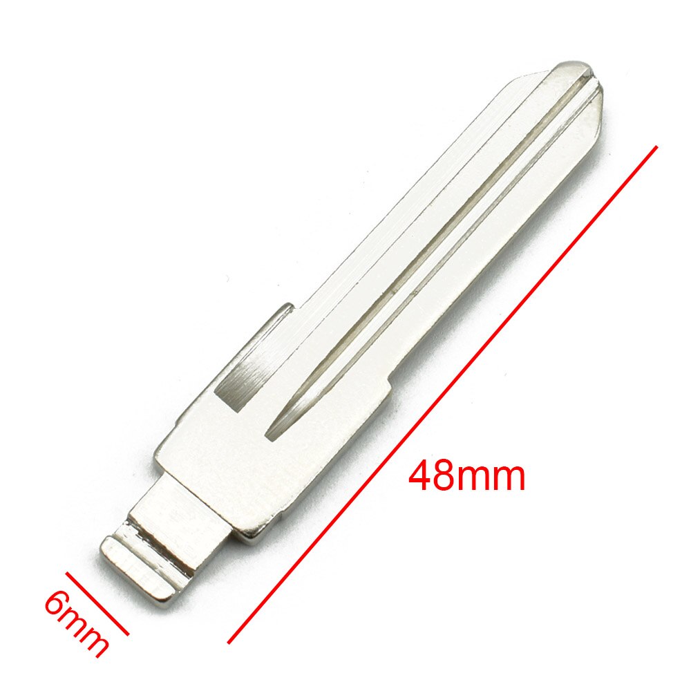 Clé de voiture de remplacement pour L5, 1 pièce, étui lame de rechange pour Lada, coque vierge, sans puce