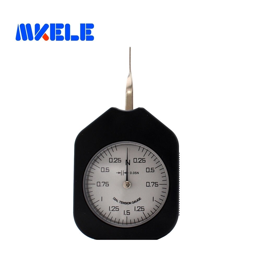 SEN-1.5-1 1.5N Tensiometer Analog Dial Gauge Single Pointer Force Tools Tension Meter