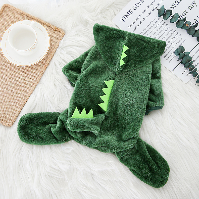 Zimowe ubrania dla psów Ciepłe polarowe bluzy z kapturem dla małych psów Chihuahua Puppy Cats Kurtka Płaszcz Kombinezon dla psa Kostium