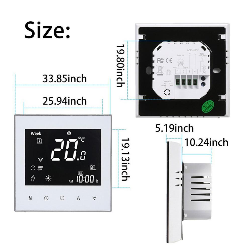 Gas Boiler Thermostat Controller 2000 Series Wifi Type-Boiler Interface Home Room Temperature Controller