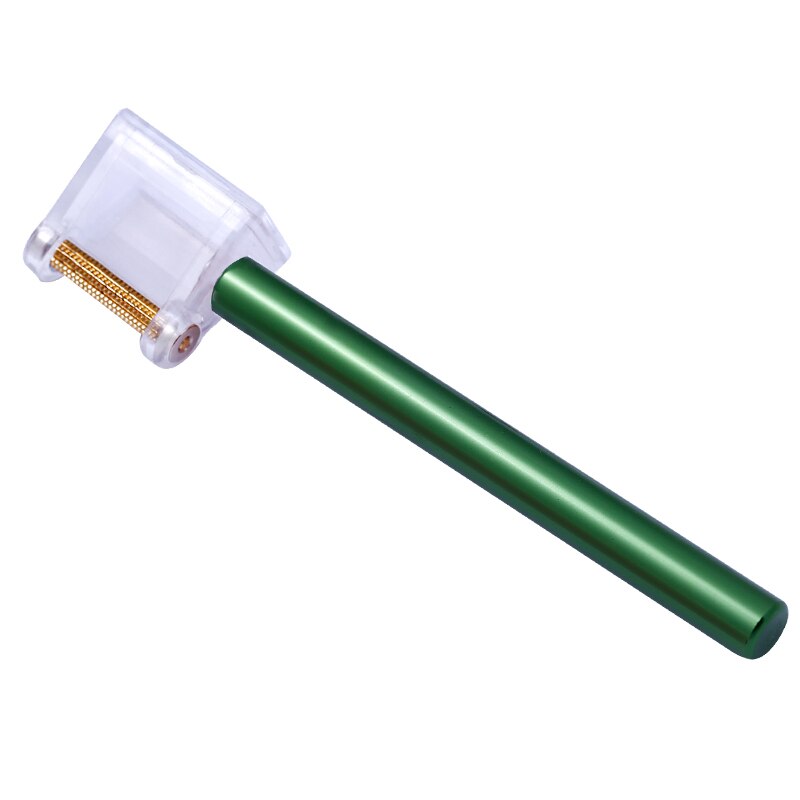 MIUSIE Leather Edge Oil Roller Pen Gluing Dye Pen Applicator Paint Roller Tool DIY Leather Painting Accessories Craft Tool: Green