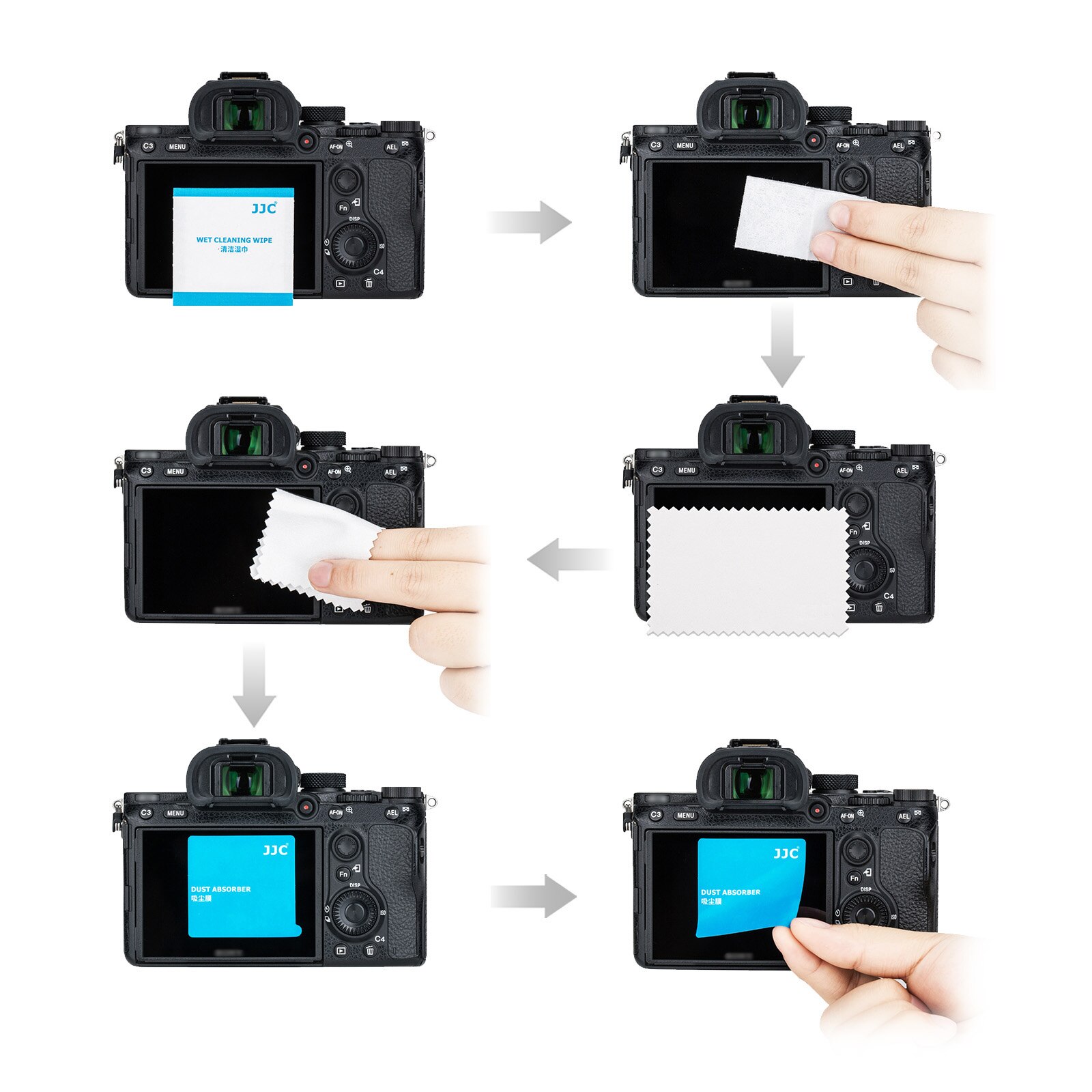 3 in 1 A7IV Camera Accessories Kit Bundle for Sony A7M4 A7 IV Screen Protector Anti-Scratch,Viewfinder Eyecup Shoe Cover Cap