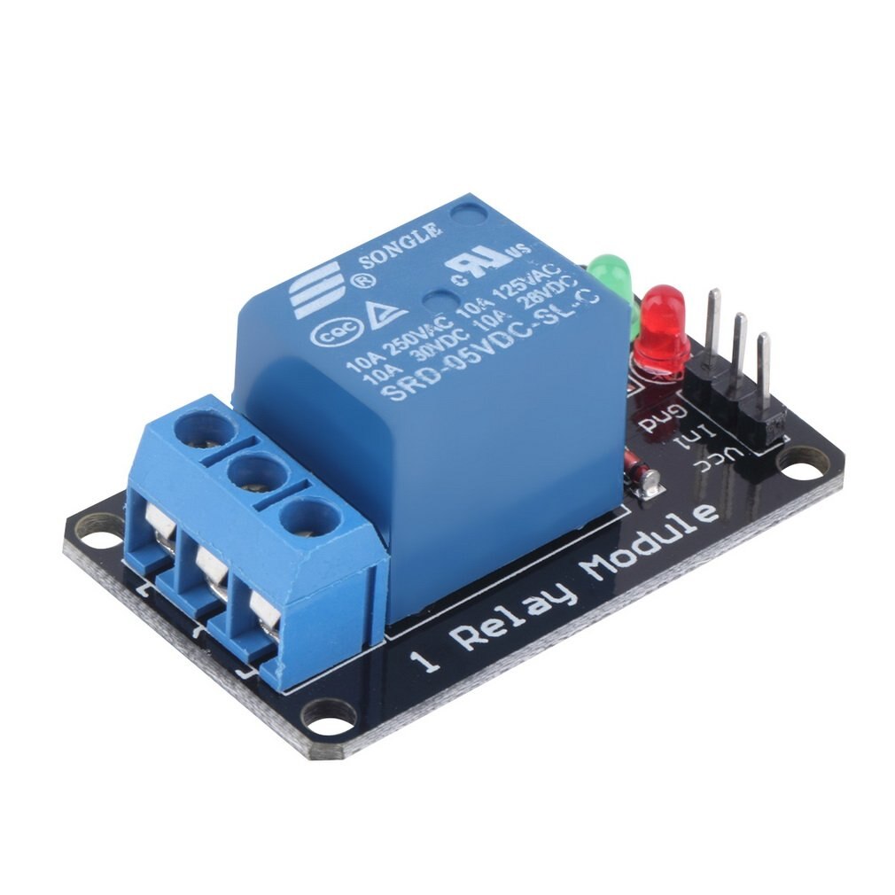Effective Stable 1 Channel 5V Indicator Light LED Relay Module For Arduino