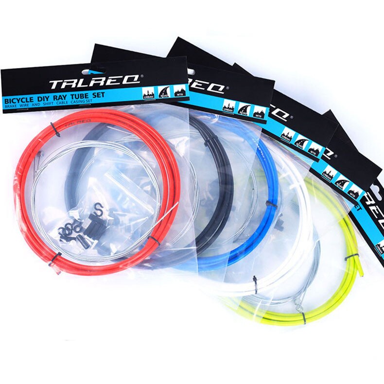 2.5M Mountain Bike Hydraulic Disc Brake Hose Oil Tube Pipe 5mm MTB Bicycle Brake Hosing Cable Set Kits BH59 / BH90 Connector