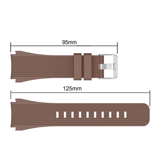 Galaxy 46mm watchband Replacement silicone strap For Samsung Gear S3 22mm sport wristband For Samsung Galaxy 46mm SM-R800 watch