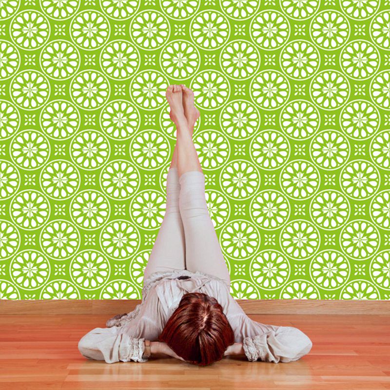 Plantilla reutilizable para pintar suelo, azulejo de pared, tela, muebles, pintura de Mandala, 16 unidades