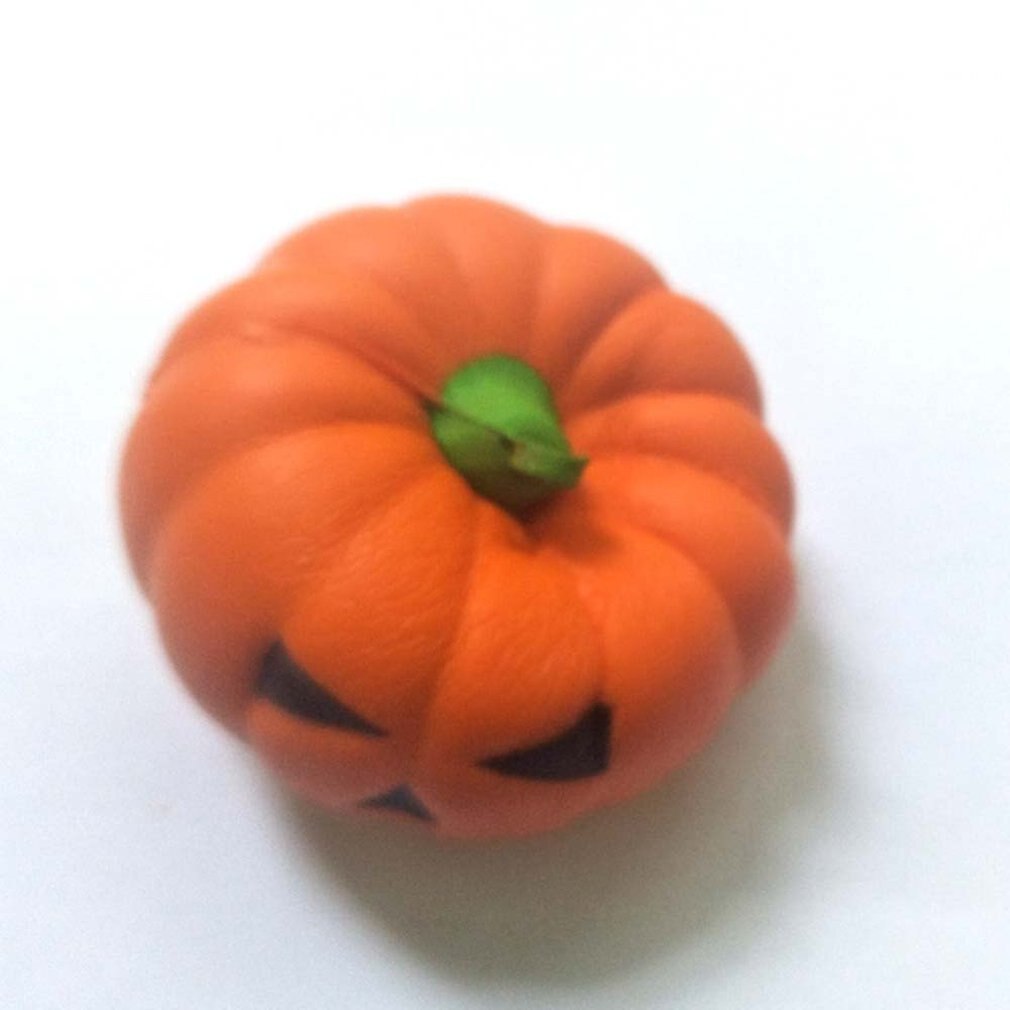 Mini Halloween Pompoen Pu Pop Trage Rebound Decompressie Speelgoed Schuim Ontspannen Speelgoed Decoratie Zachte Speelgoed Taart Monster Model