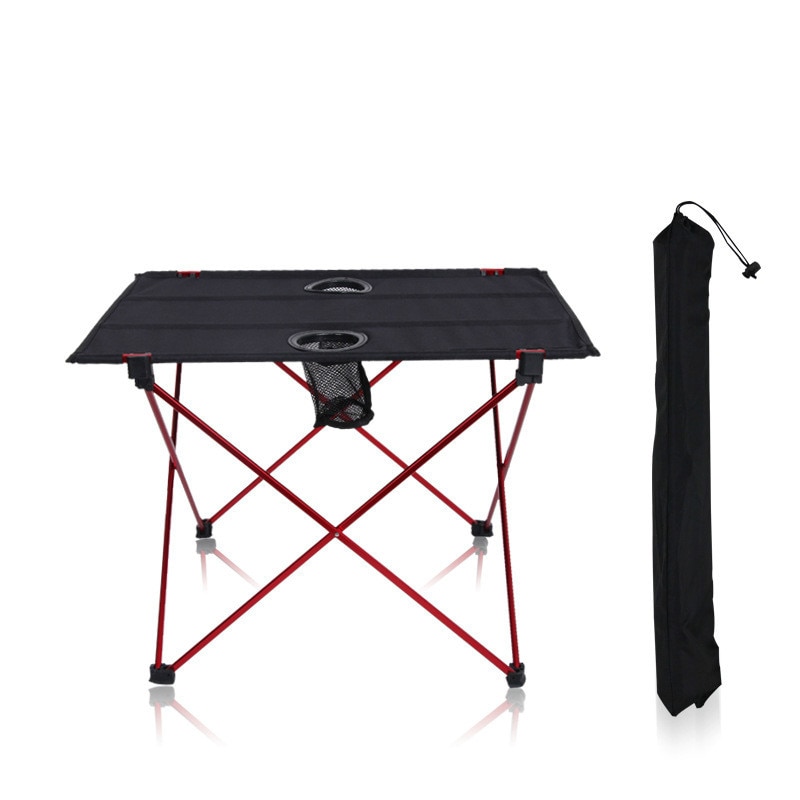 Outdoor Folding Table Portable Oxford Cloth Camping BBQ Hiking Barbecue Table for Backpack Desk Traveling Outdoor Picnic