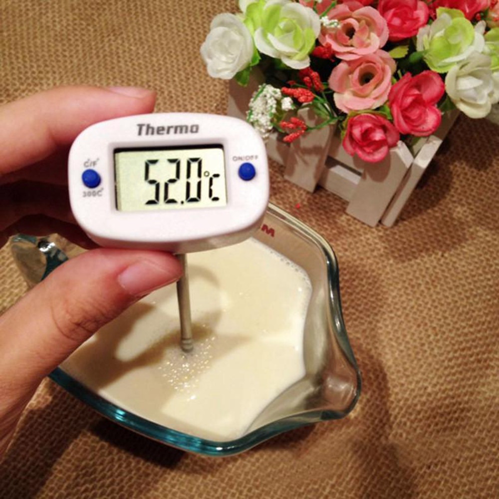 Electronic Digital Thermometer Sensor Probe Electronic BBQ Kitchen Cooking Temperature Tool