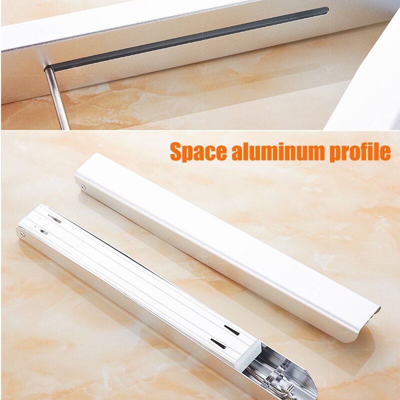 Folding Clothes Hanger Foldable Multifunction Wall Mounted Clothes Rail Drying Rack FAS6