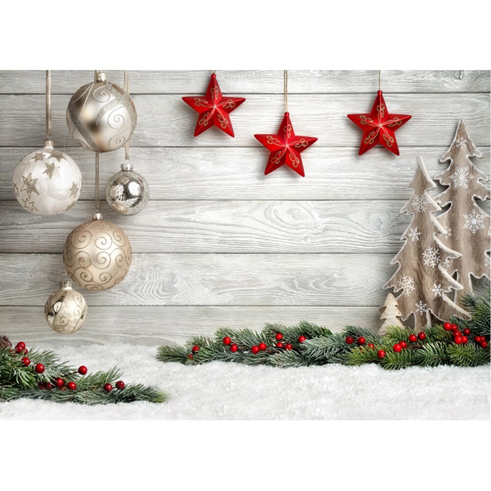 5x7/7x5ft pet Photography Backdrop Christmas Decoration Stars Party Background Vinly Cloth Wall Decor Baby Birthday Party: style2 7x5ft