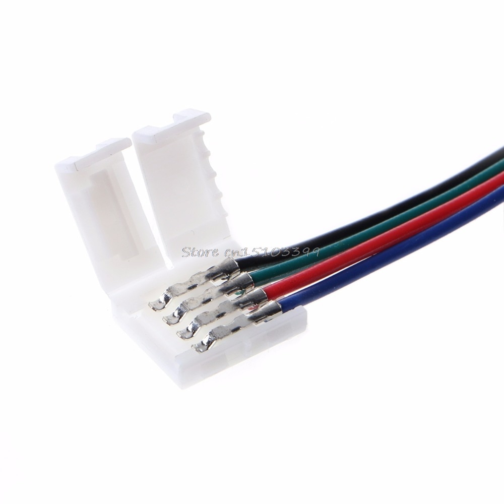 5Pcs 15cm 4 Pin 4 Pin 5050 3528 LED RGB Strip Extension Connector Cable Wire LED Strip Extension Cable G08 Whosale