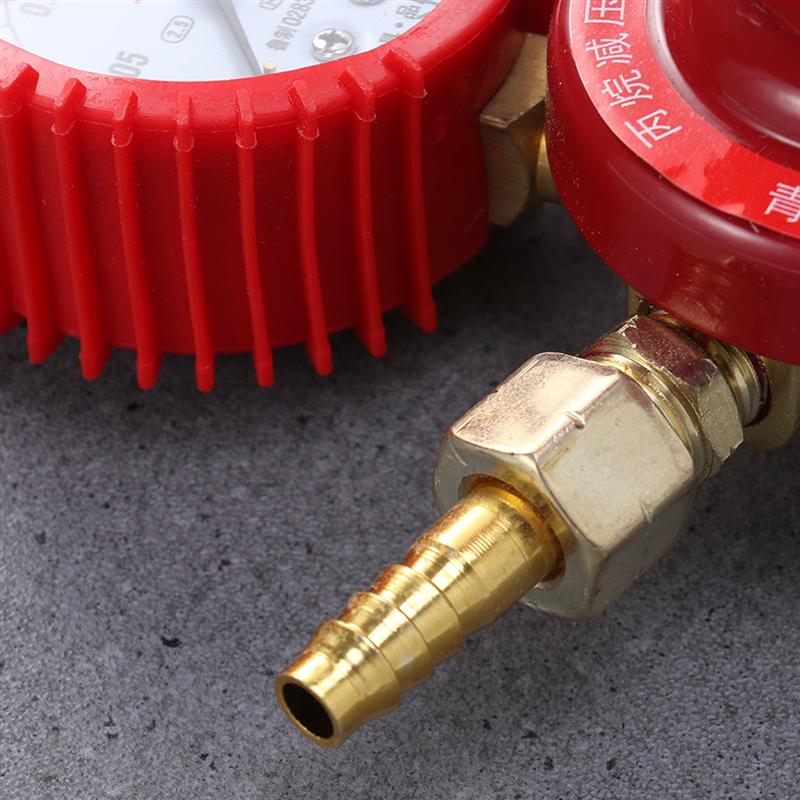 CO2 High Pressure Regulator Gauge Gas Bottle Regulator Carbon Dioxide Welding Pressure Reducer Dual Gauge Mixed Gas Regulator