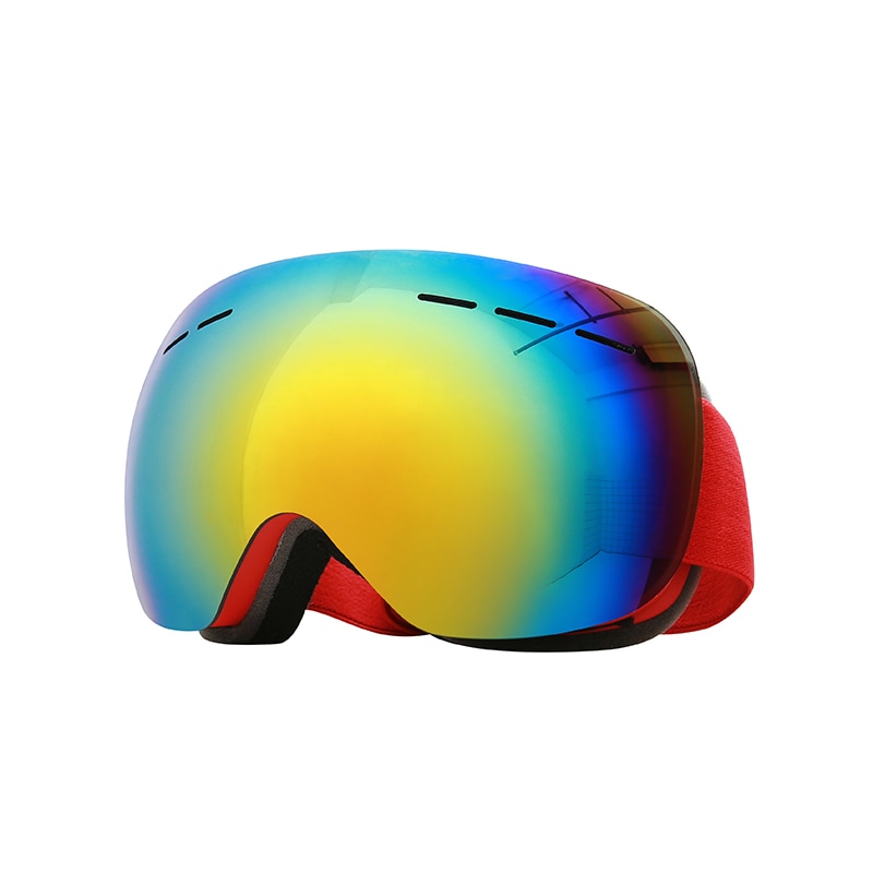 Nowe gogle narciarskie mężczyźni kobiety podwójna warstwa przeciwmgielne duże narciarskie maski UV400 okulary ochrona narciarstwo zimowe śnieg gogle snowboardowe