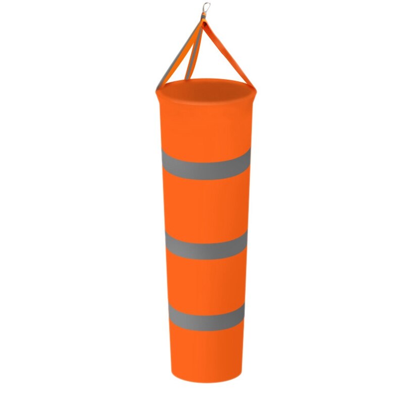 Météo Nylon vent chaussette girouette vent chaussette extérieure jouet cerf-volant, surveillance du vent a besoin d'un indicateur de vent: 80cm