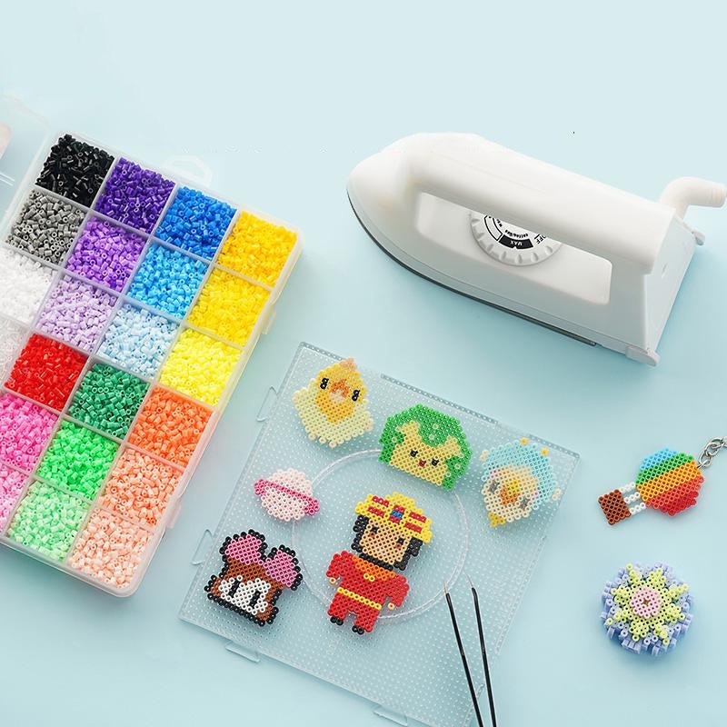 500g 2.6mm Mini hama beads pyssla Iron Beads for Kids Hama Beads 3d puzzle toys Handmade toys