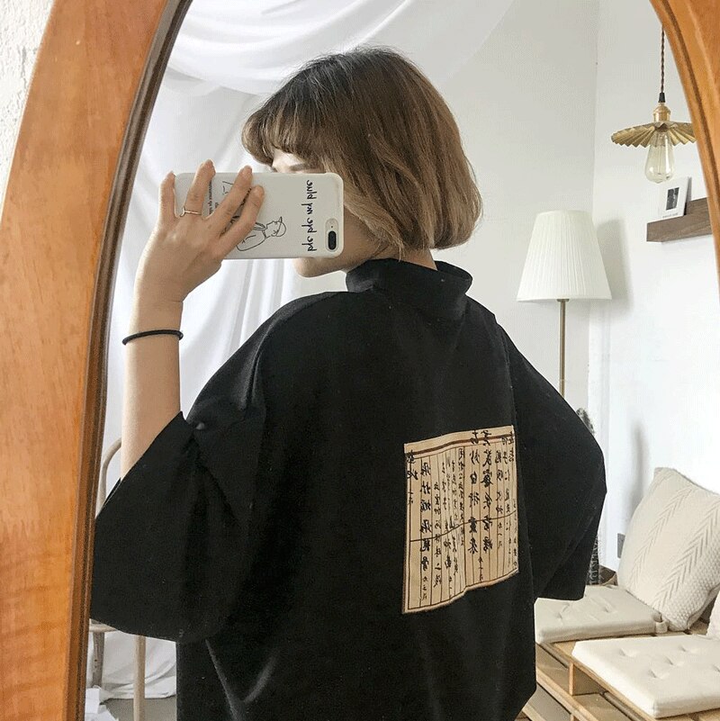 Camisas de Hanfu , traje tradicional chino, ropa para mujer, Hanfu Tang Suit, blusa china, Camisa estampada moderna para chicas 11058