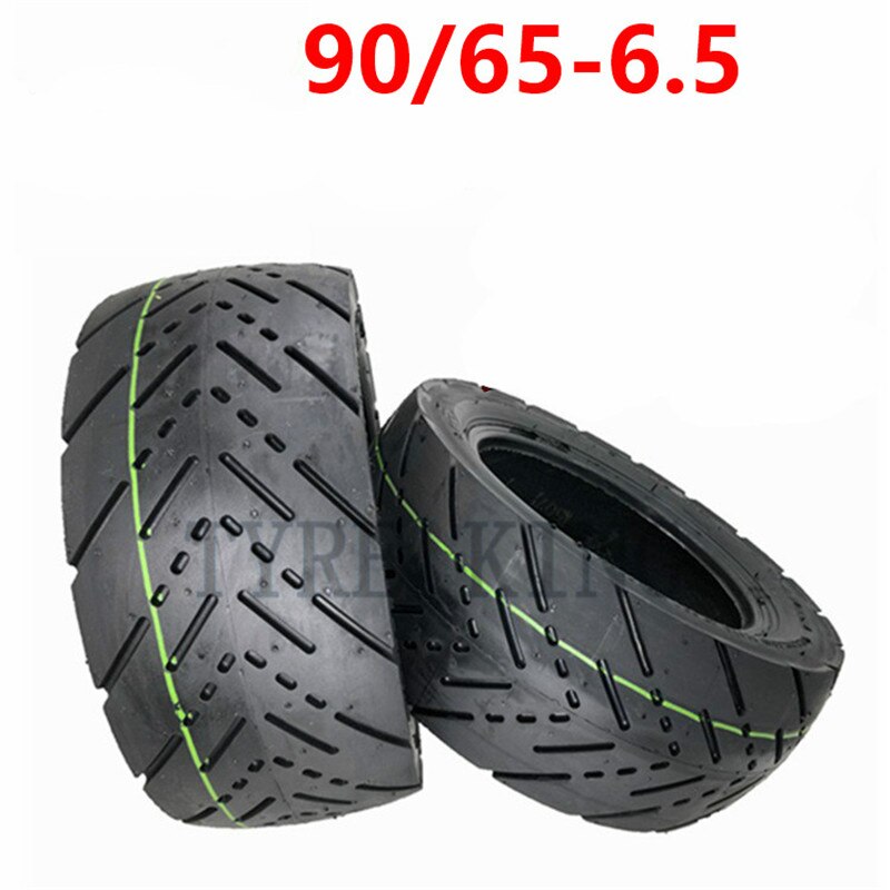 Neumático sin cámara de 11 pulgadas de , neumático de carretera resistente al desgaste y grueso para piezas de Scooter eléctrico, 90/65-6,5
