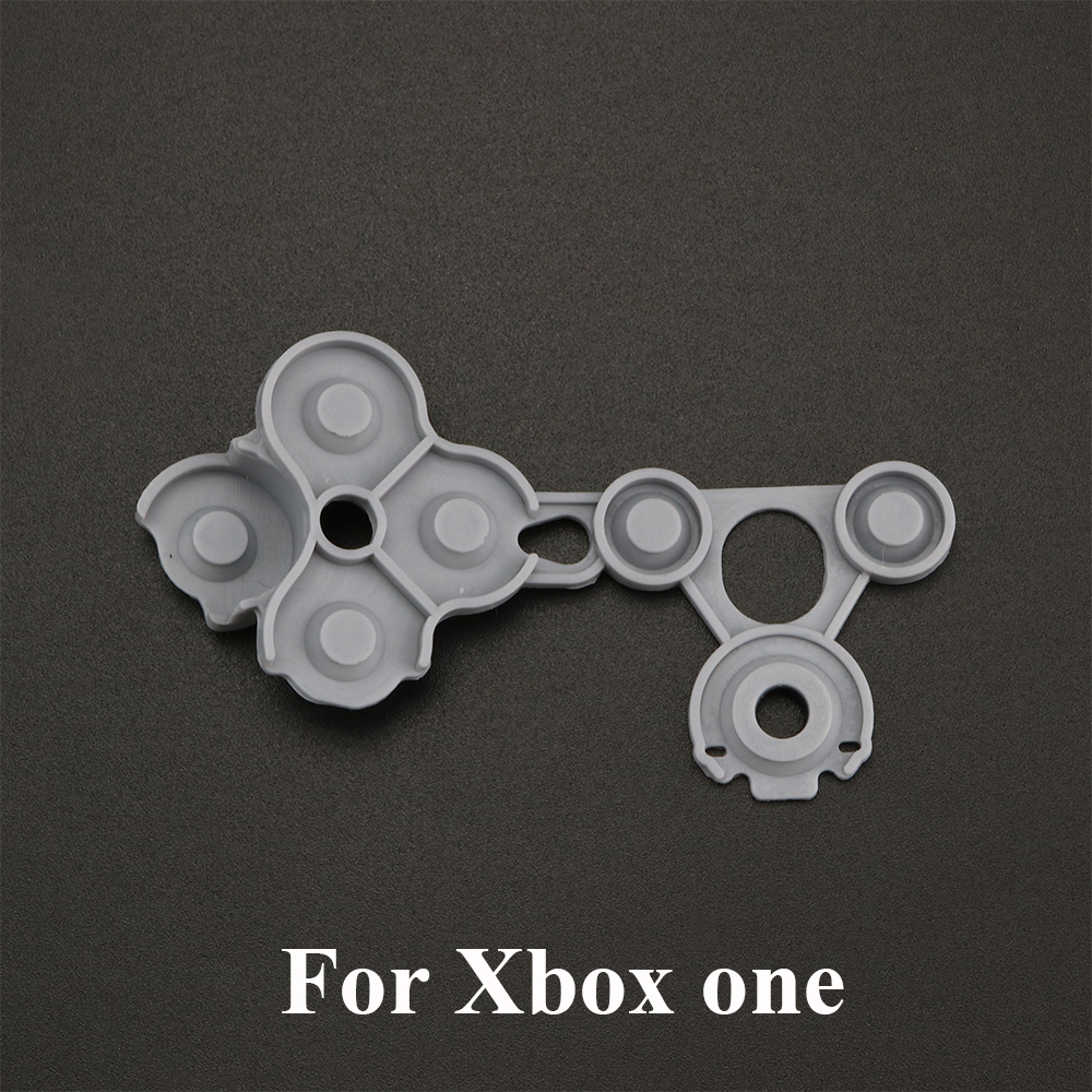 YuXi 2set Gummi Ersatz Silikon Leitfähigen Klebstoff Taste Pad tastaturen für Sony PS4 für PlayStation DualShock 4 Controller: For Xbox one