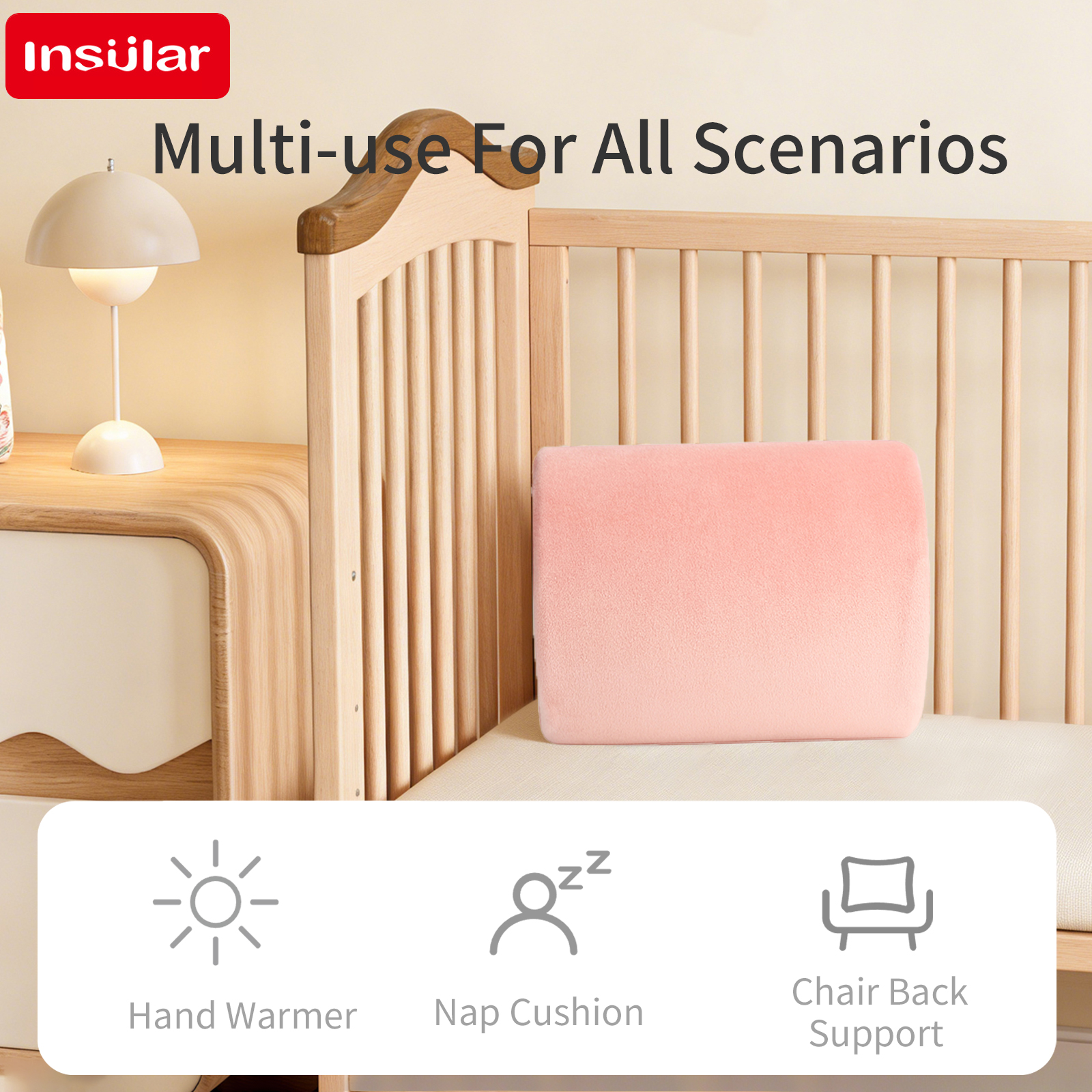 Breastfeeding Pillow Baby Breastfeeding Device Maternal Waist Support Cushion Hands-Free Anti-Spitting Soothe Inclined Pillow