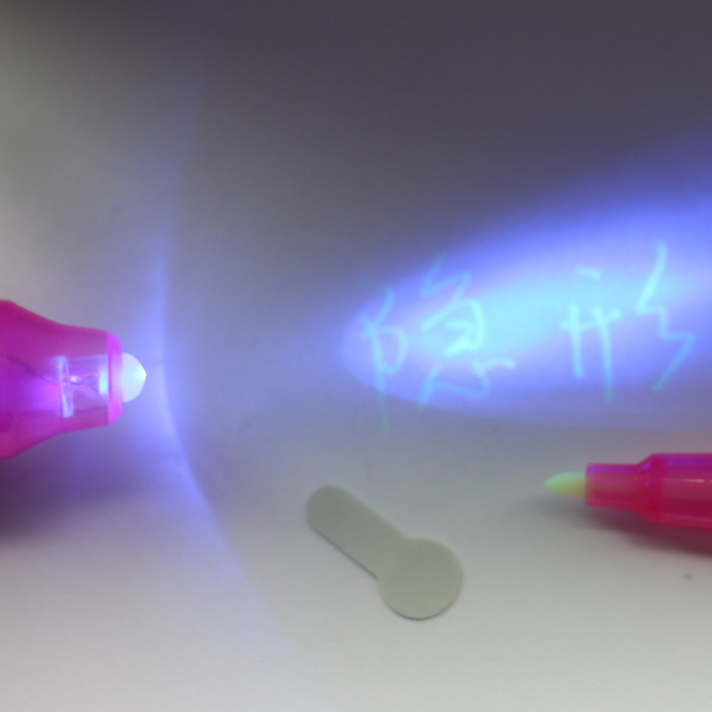 Magic Speelgoed Markeerstift Marker Pen Magic Uv Licht Onzichtbare Inkt Pen Voor Kids Student Grappige Speelgoed