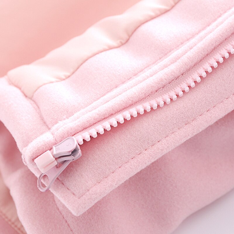 Ircomll Newborn Baby Girl Warm Jacket Cotton Hooded Fleece Soft Kids Clothes Girls Sweater Fur Coat