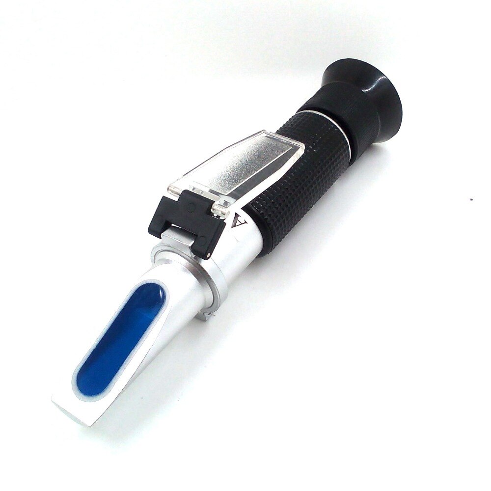 Handheld Brix Meter 0-20% Zucker Tester Salzgehalt Meter Gefrierpunkt Meter Meerwasser Hydrometer Handheld Refraktometer