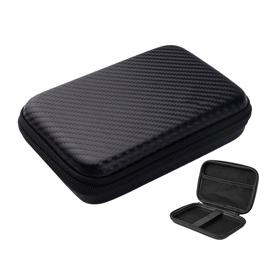 Oppselve ulkoinen tallennus kova kotelo hdd ssd pussi kovalevylle virtapankki usb kaapeli laturi airpod kuuloke kuulokekotelo musta