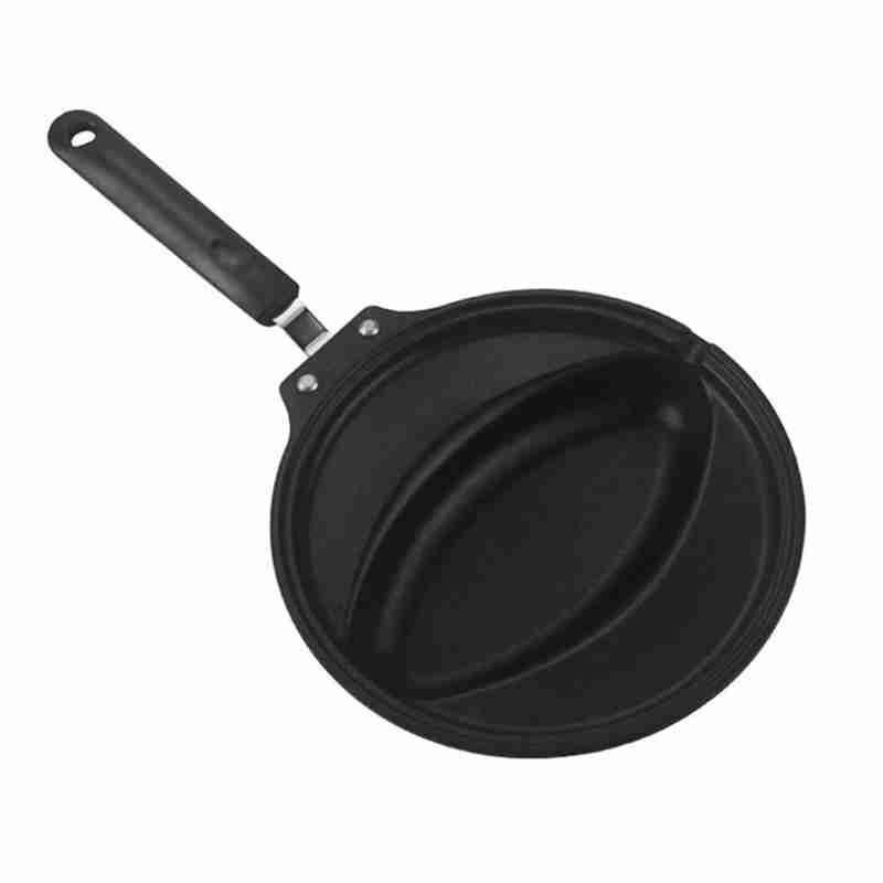 Non-stick Omelette Rice Pan Flat-bottomed Frying Pan Restaurant Egg Dumplings Liquid Omelet Rice Mold For Commercial Gas Stove: Default Title