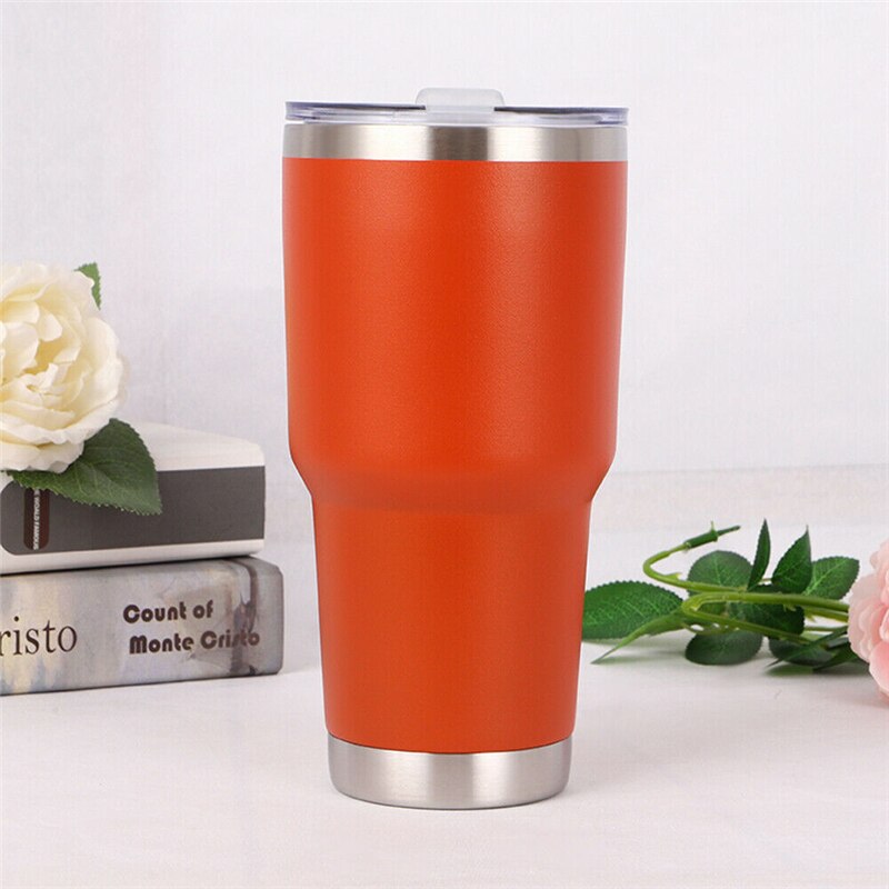 Double Wall Insulation Stainless Steel Tumbler Vacuum Travel Mug Coffee 30oZ Tumbler Insulated Stainless Steel Thermal Drink Cup