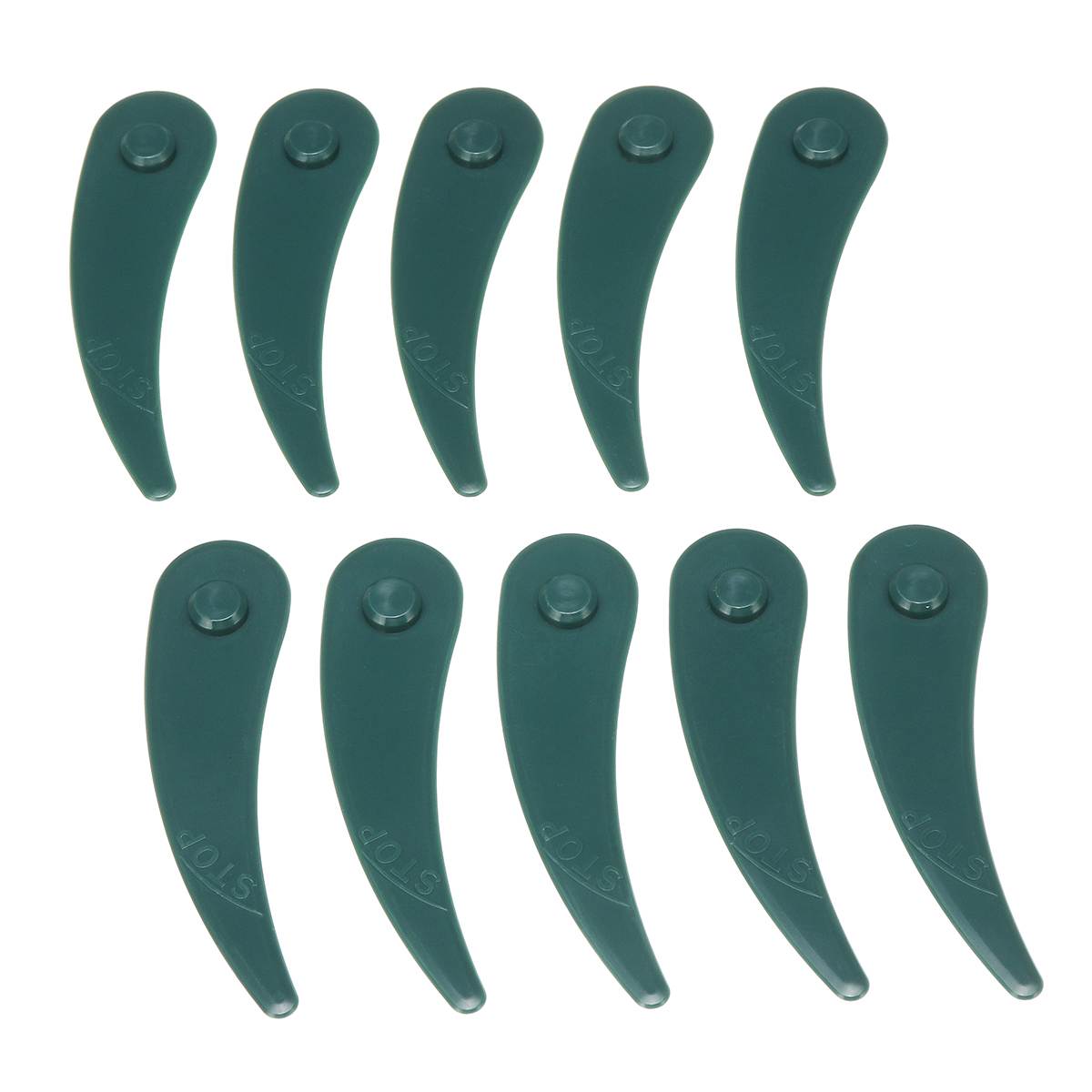 100pcs Plastic Blade Durablade Grass Trimmer Lawnmower Cutter Blades For Bosch ART 23/26-18 Garden Lawn Machine Accessories Tool
