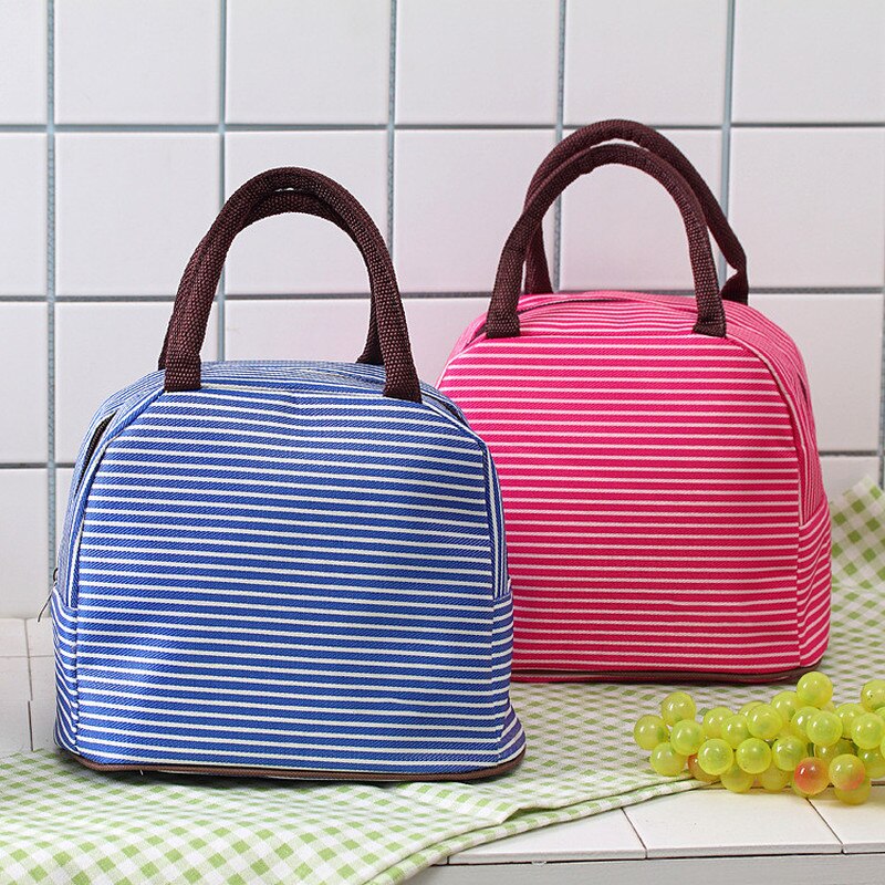 1pc Uomini Donne Bambini Portatile Isolante Termico del dispositivo di Raffreddamento Lunch Box Picnic Sacchetto Di Immagazzinaggio Caso Carry Tote Oxford Impermeabile Borsa