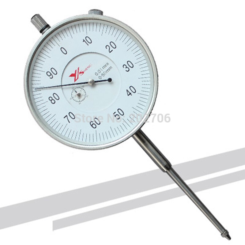 large range 0-50mm Dial indicator dial gauge indicator 0.01mm