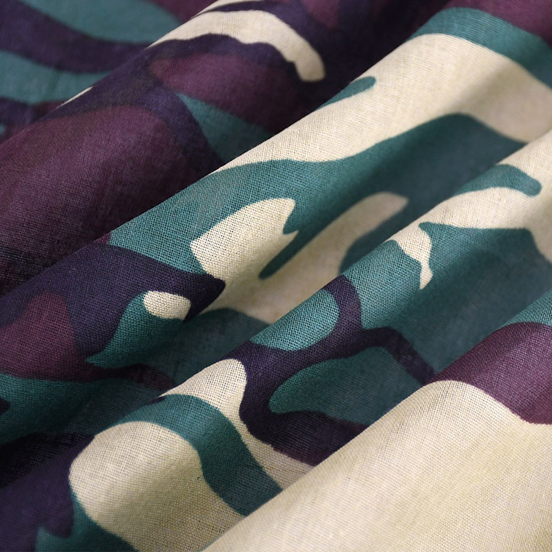 Camouflage Headband Cotton Bandanas Square Scarf Head Man Women Cycling Sun Protection Sports Breathable Printed Mask Headscarf