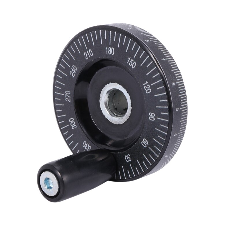 63mm Solid Hand Wheel Scale Hand Wheel Mechanical Parts Bakelite Machine Handle Calibrated Handwheel