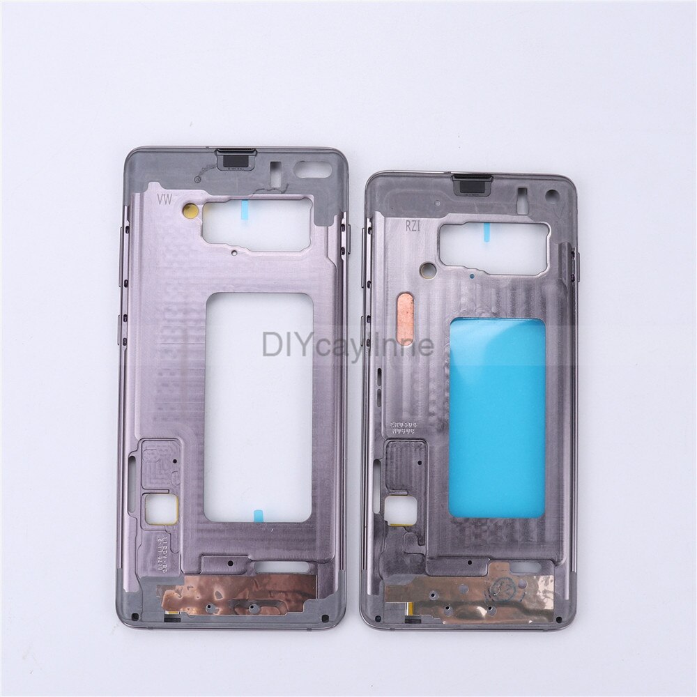 Samsung galaxy  s10 plus  g975 keskikehyksen keskilevyn rungon rungon osat samsung  s10 g973 +  vedenpitävälle tarralle